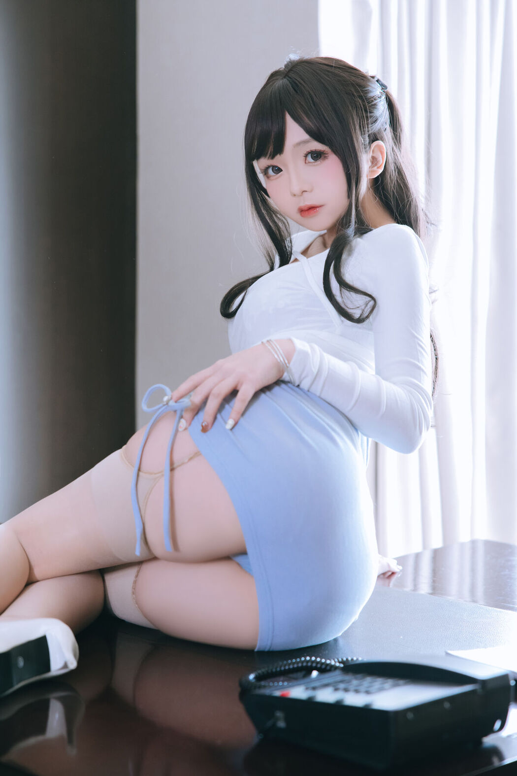 Coser@日奈娇 – 包臀裙秘书 Part2