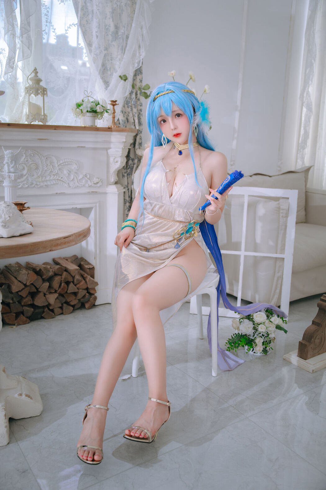 Coser@日奈娇 – 海伦礼服