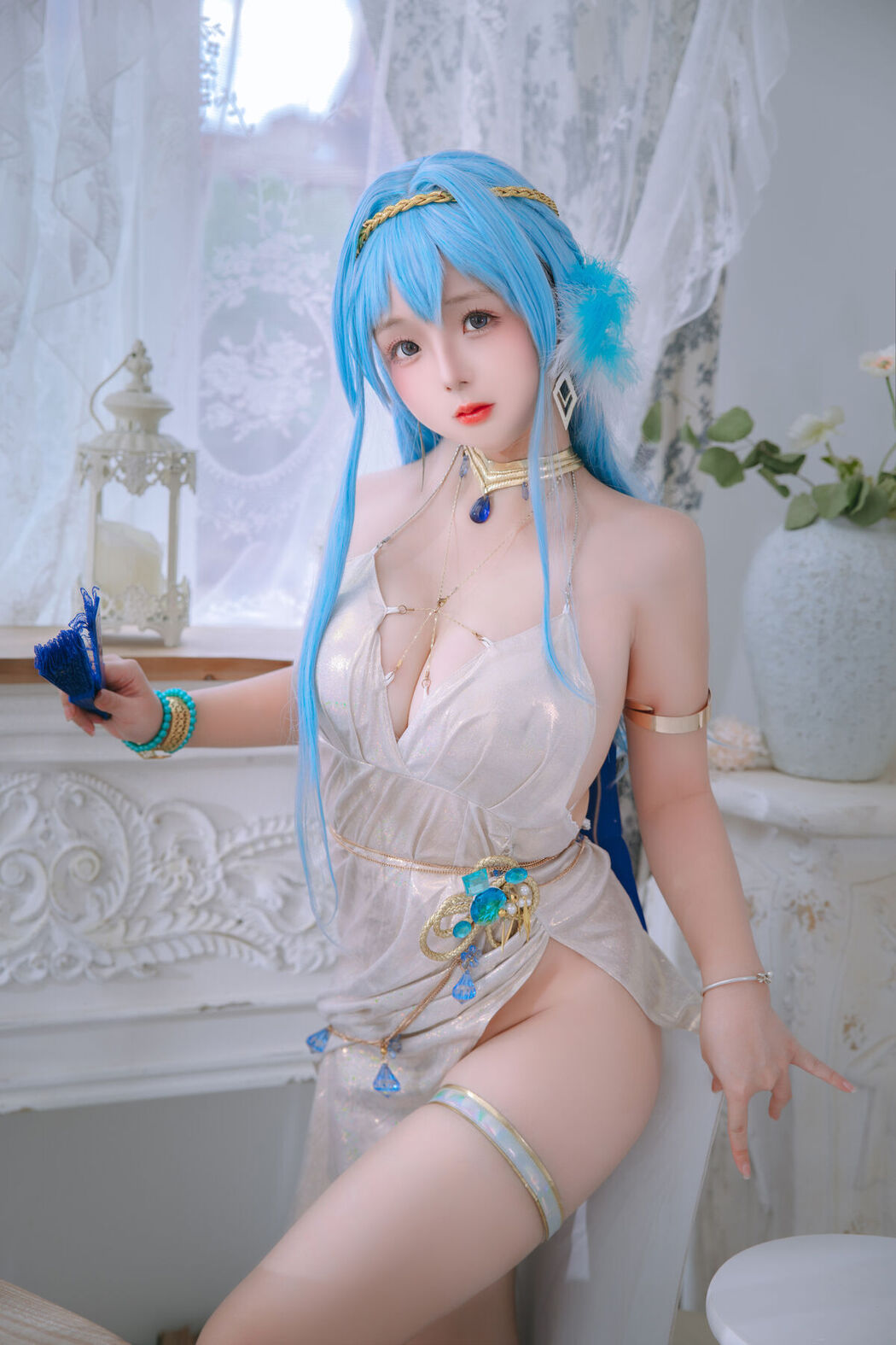 Coser@日奈娇 – 海伦礼服