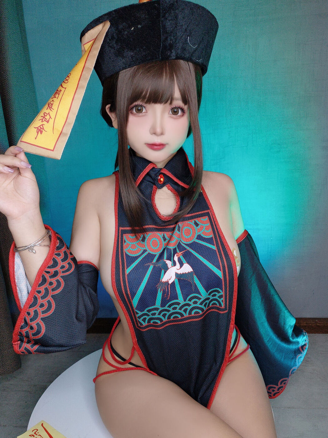 Coser@日奈娇 – 万圣节 小僵尸