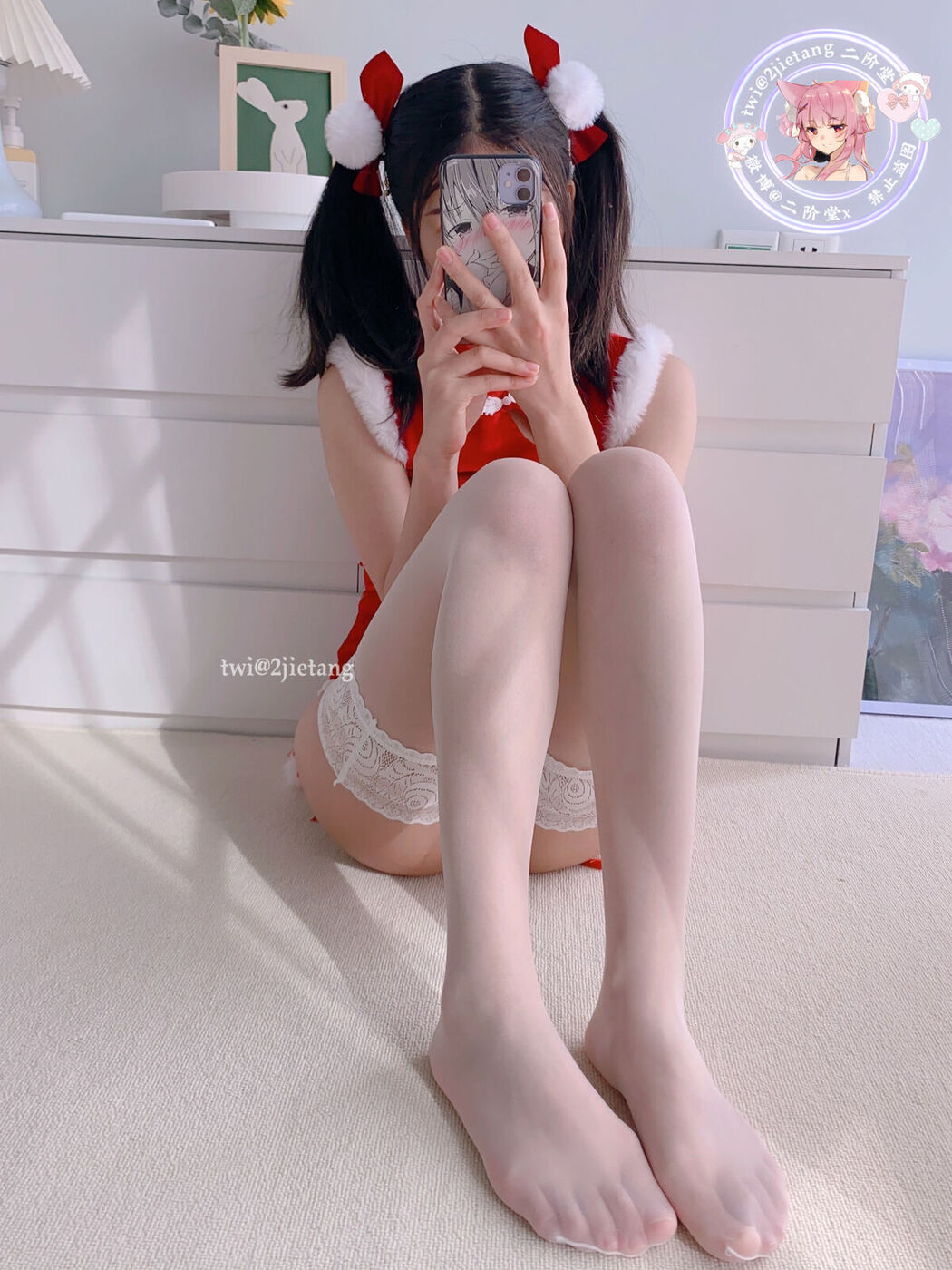 Coser@二阶堂 – 圣诞旗袍 Part1