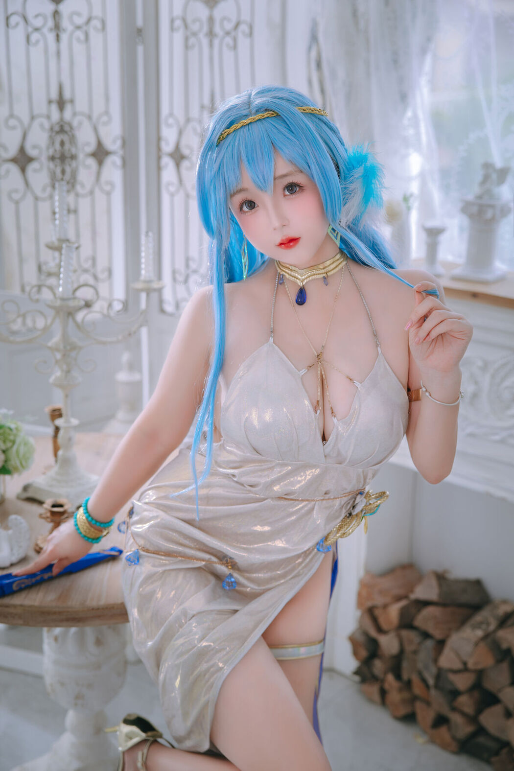 Coser@日奈娇 – 海伦礼服