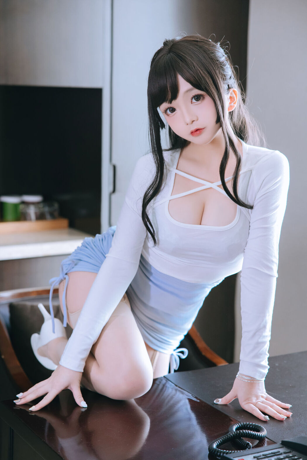 Coser@日奈娇 – 包臀裙秘书 Part2