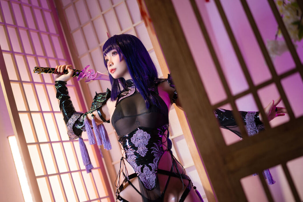 Coser@UmekoJ – Raiden Shogun Part1