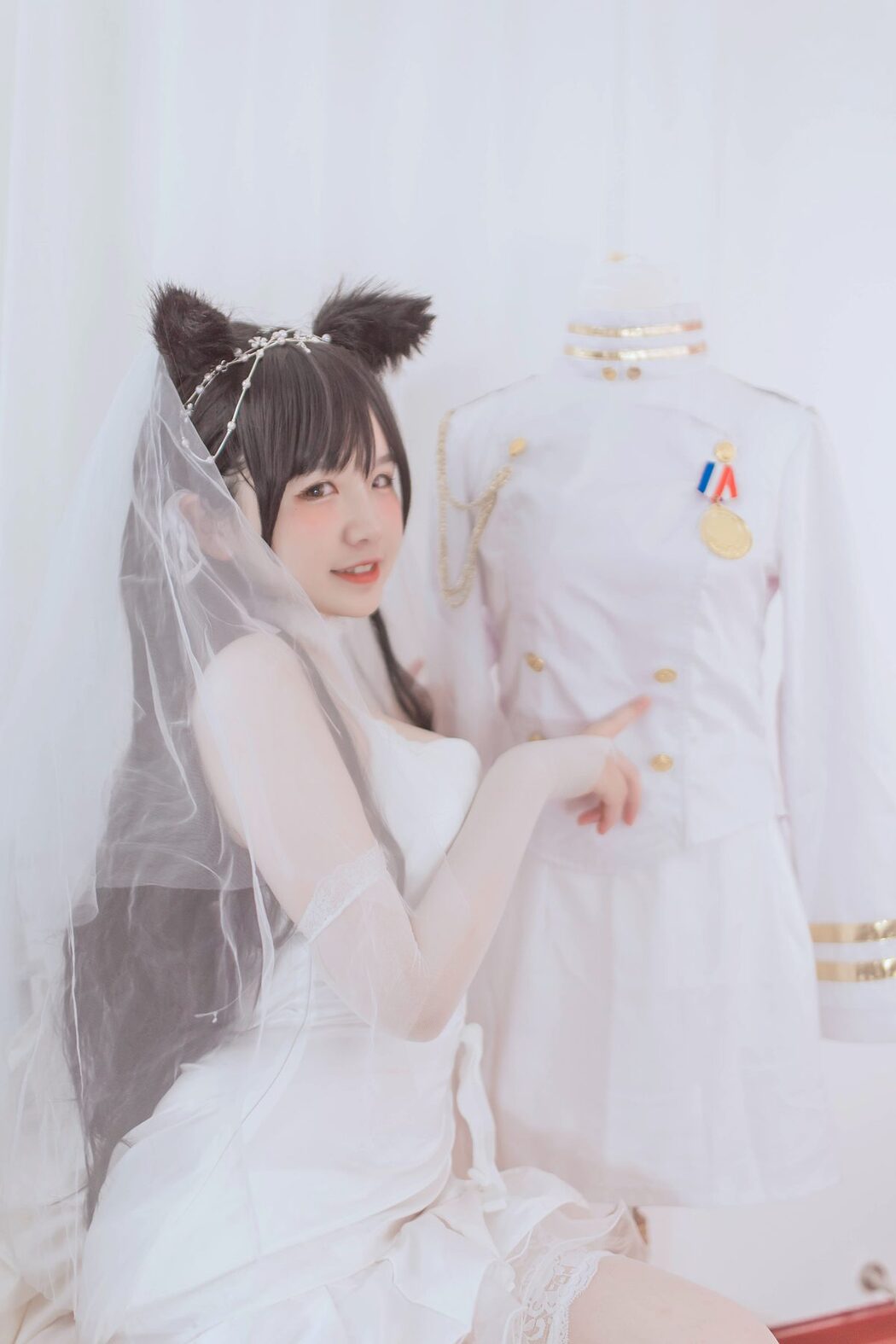 Coser@阿半今天很开心 – 爱宕婚纱