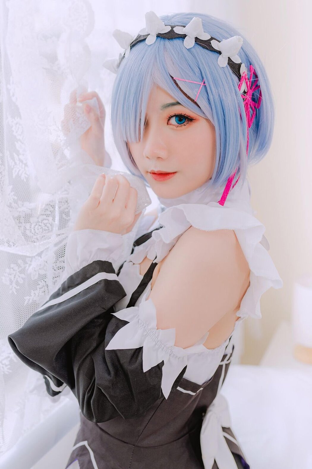 Coser@PoppaChan – Rem Maid Re Zero Cover Photo