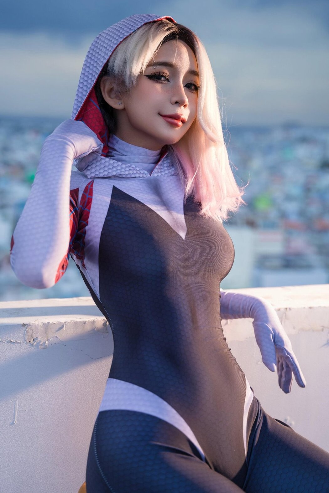 Coser@UmekoJ – Spider Gwen Part1 Cover Photo