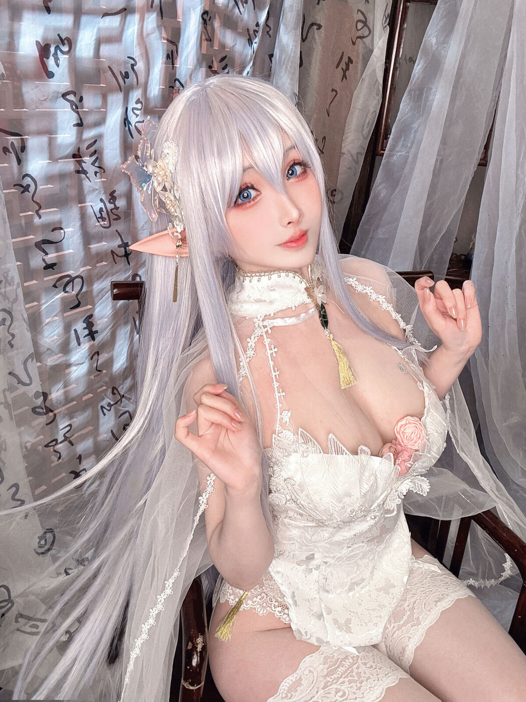 Coser@rioko凉凉子 – 阿尔比恩旗袍