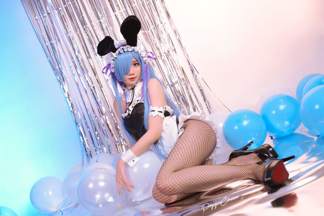 Coser@PoppaChan – Rem Bunny Re-Zero