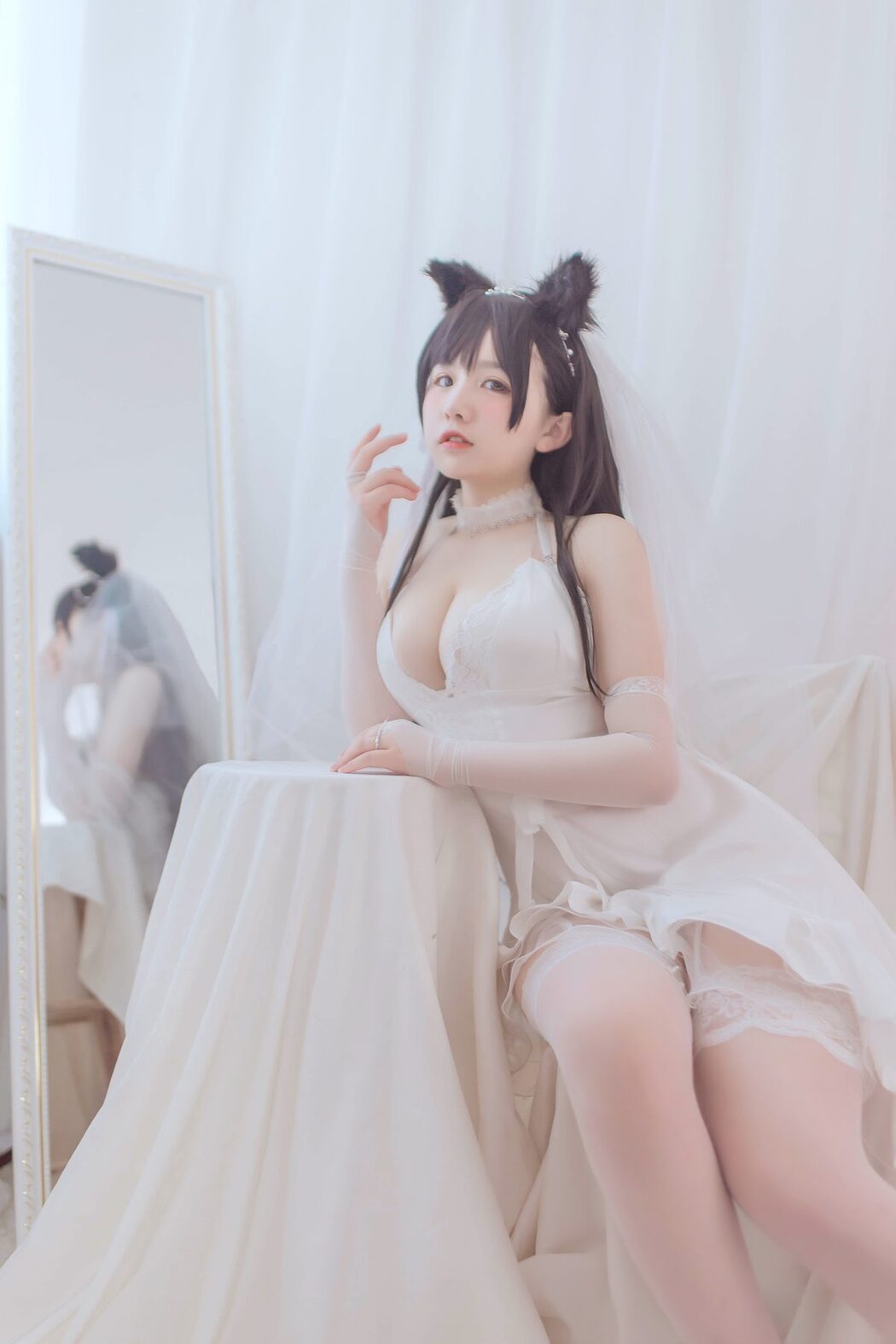 Coser@阿半今天很开心 – 爱宕婚纱