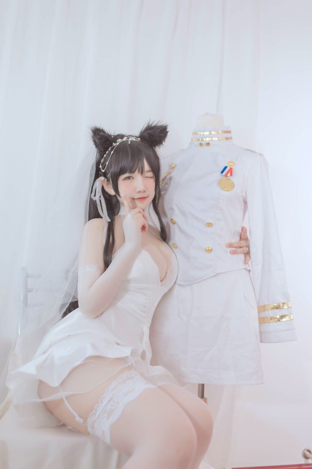 Coser@阿半今天很开心 – 爱宕婚纱