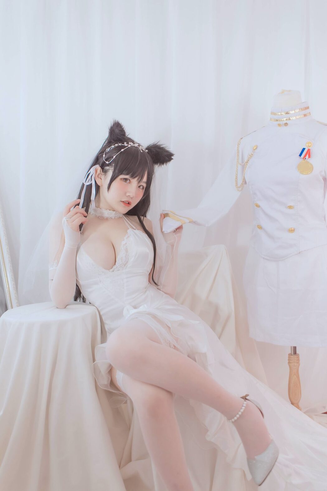 Coser@阿半今天很开心 – 爱宕婚纱