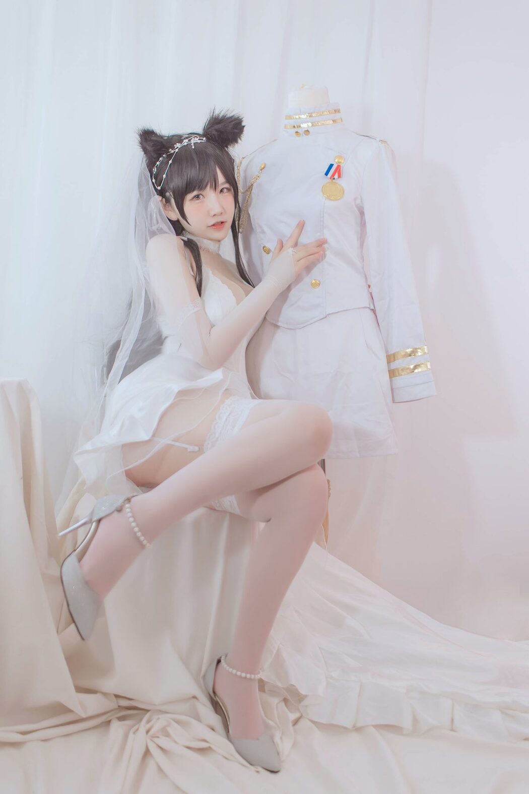 Coser@阿半今天很开心 – 爱宕婚纱