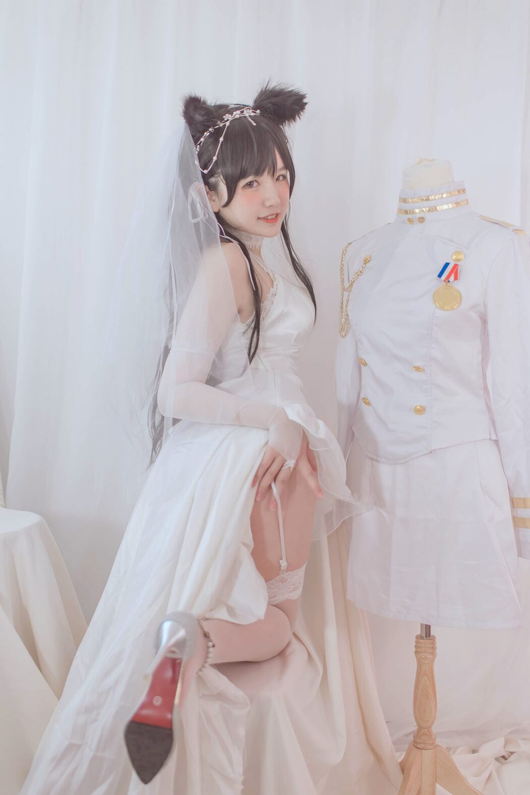 Coser@阿半今天很开心 – 爱宕婚纱