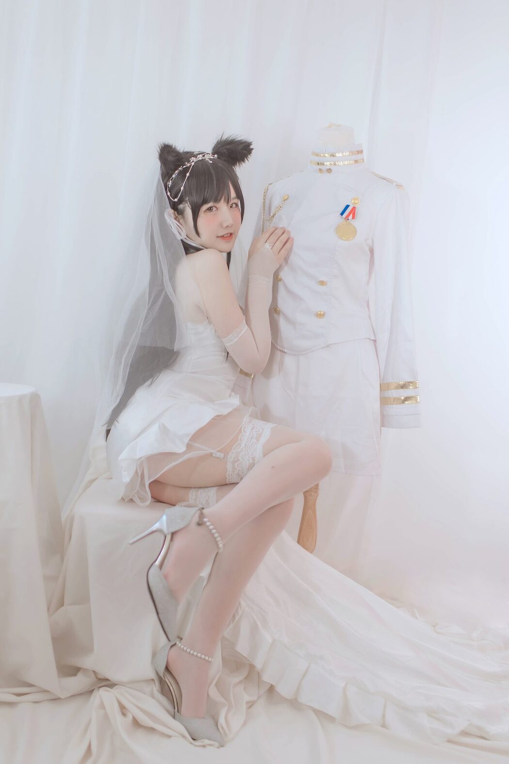 Coser@阿半今天很开心 – 爱宕婚纱