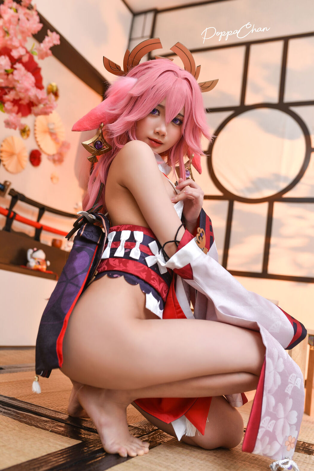 Coser@PoppaChan – Yae Miko Genshin Impact