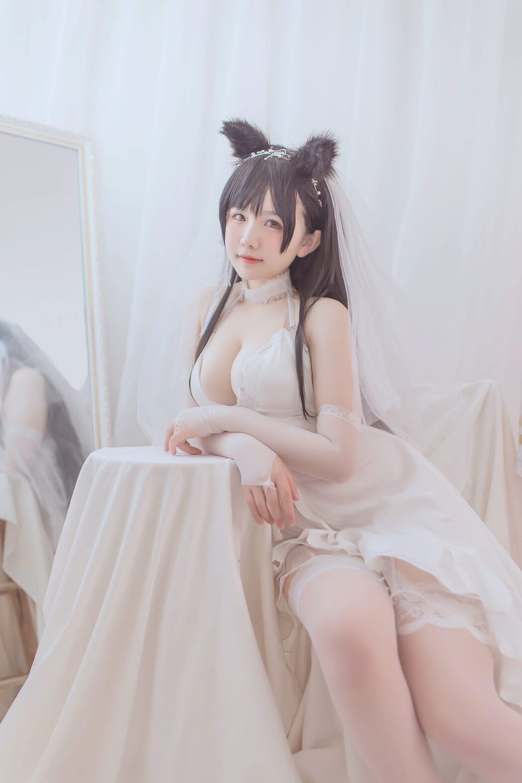 Coser@阿半今天很开心 – 爱宕婚纱