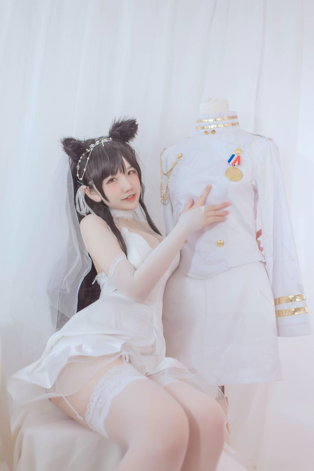 Coser@阿半今天很开心 – 爱宕婚纱