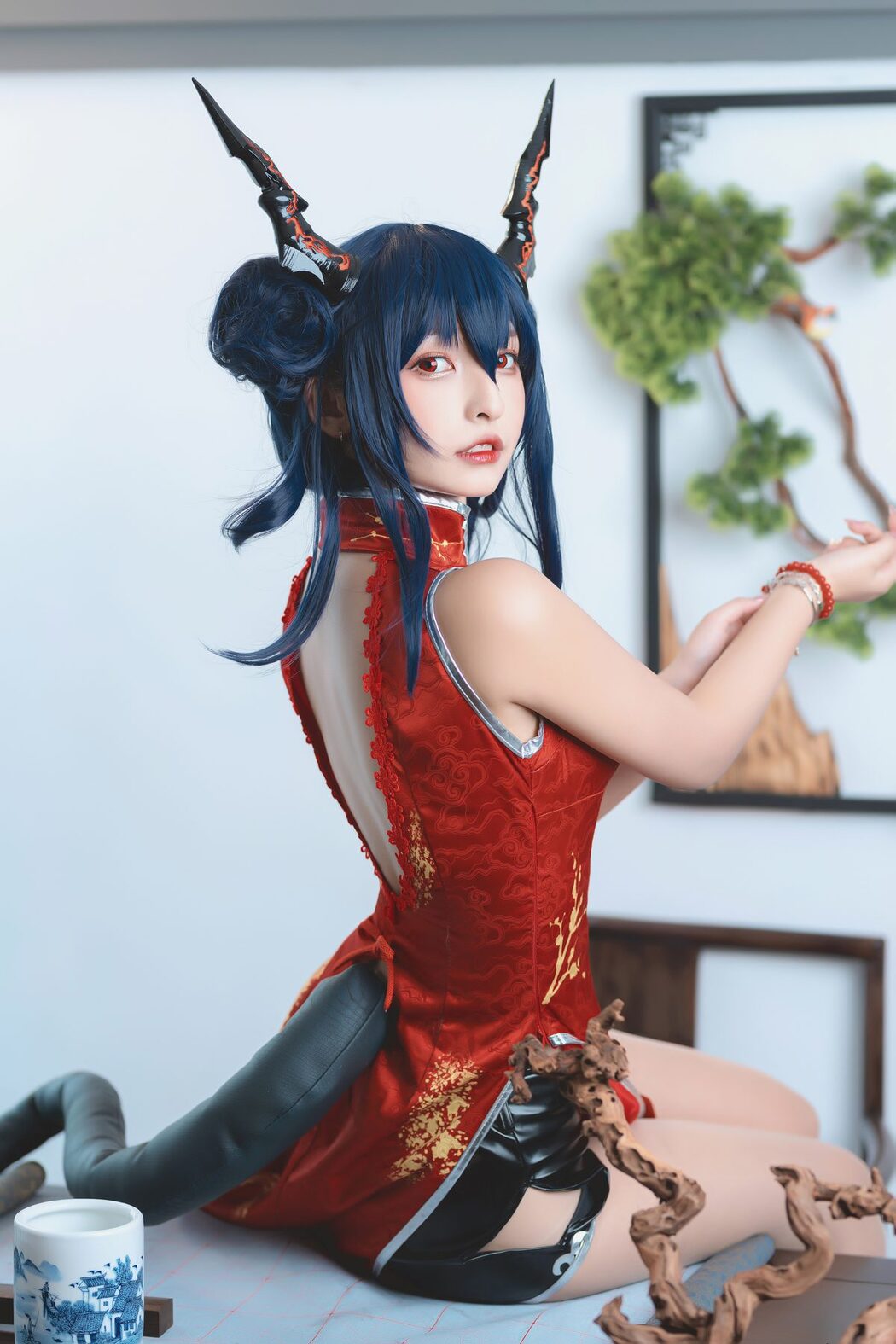 Coser@神楽坂真冬 Vol.063 绝对企画-陈And妖刀姬cos 刀ノ語 Part2