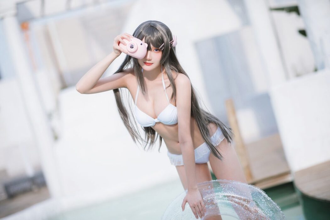 Coser@瓜希酱 – 樱岛麻衣 – 泳装