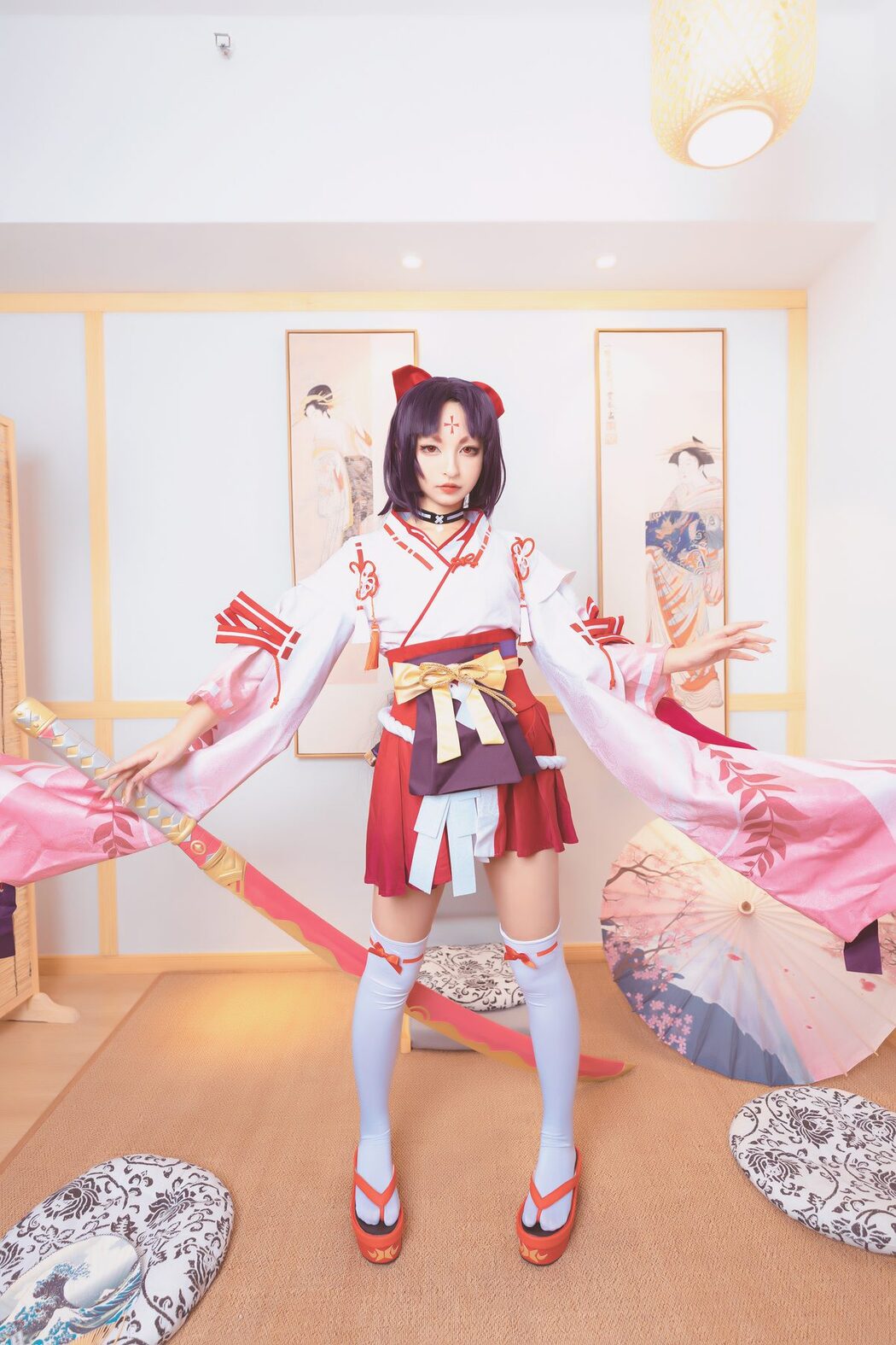 Coser@神楽坂真冬 Vol.063 绝对企画-陈And妖刀姬cos 刀ノ語 Part1