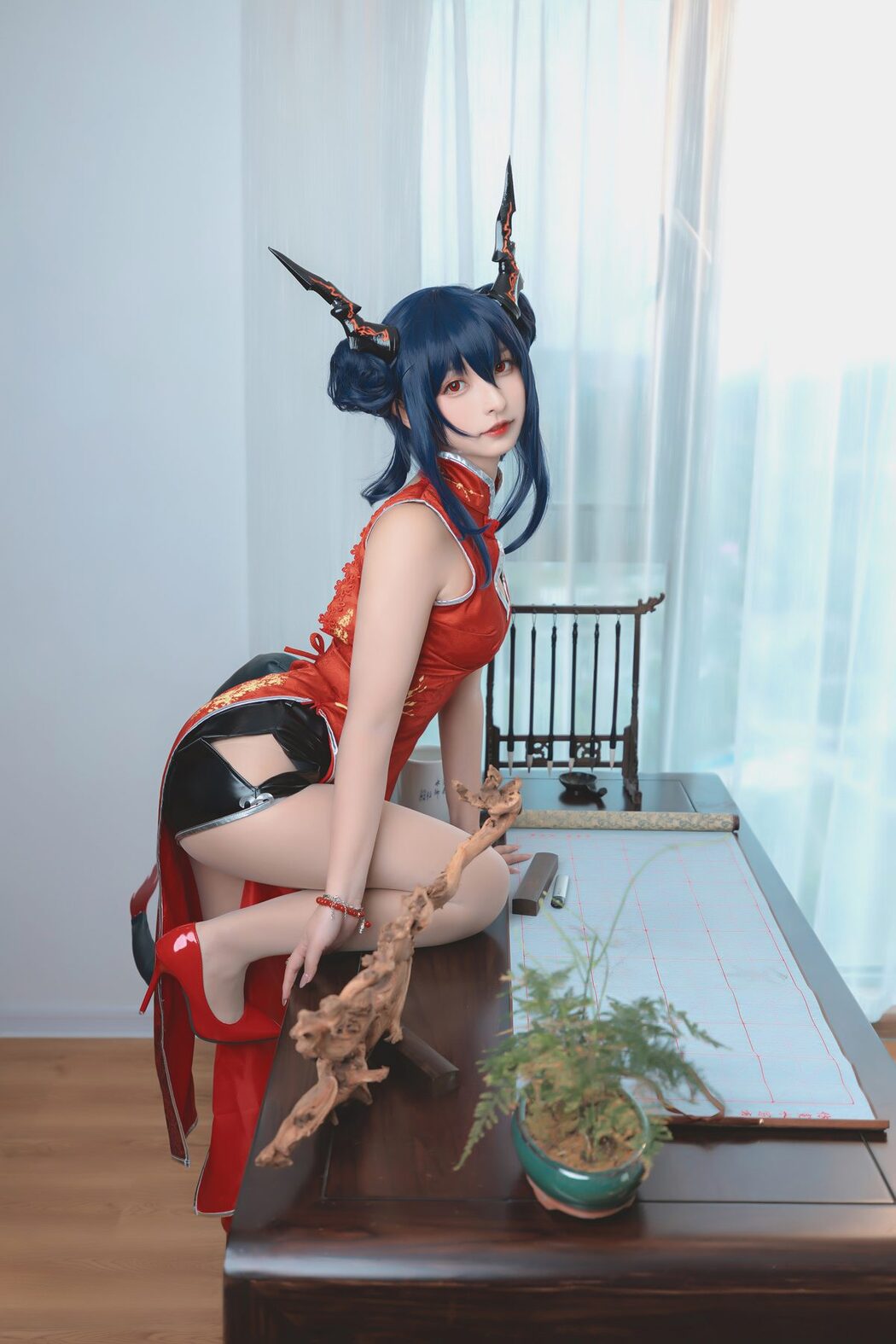 Coser@神楽坂真冬 Vol.063 绝对企画-陈And妖刀姬cos 刀ノ語 Part2