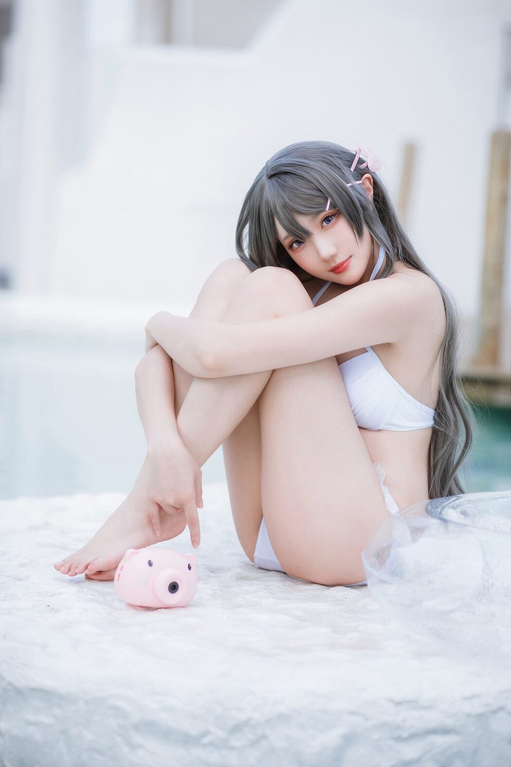 Coser@瓜希酱 – 樱岛麻衣 – 泳装