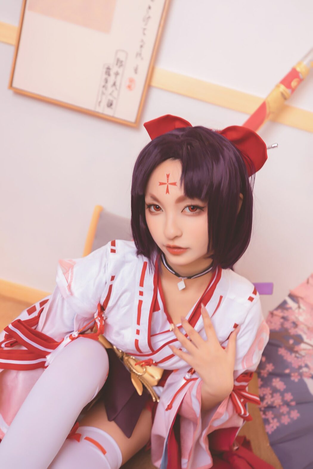 Coser@神楽坂真冬 Vol.063 绝对企画-陈And妖刀姬cos 刀ノ語 Part1