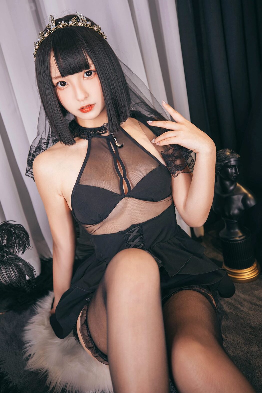 Coser@神楽坂真冬 Vol.069 绝对企画-坠入天堂 天国に落ちる Part1 Cover Photo