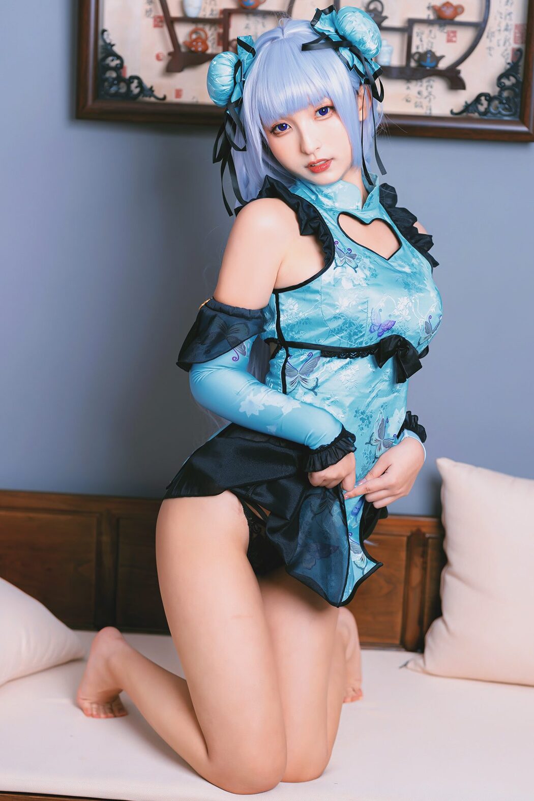 Coser@神楽坂真冬 Vol.064 绝对企画-黛玉And小恶魔 色の香り Part3 Cover Photo