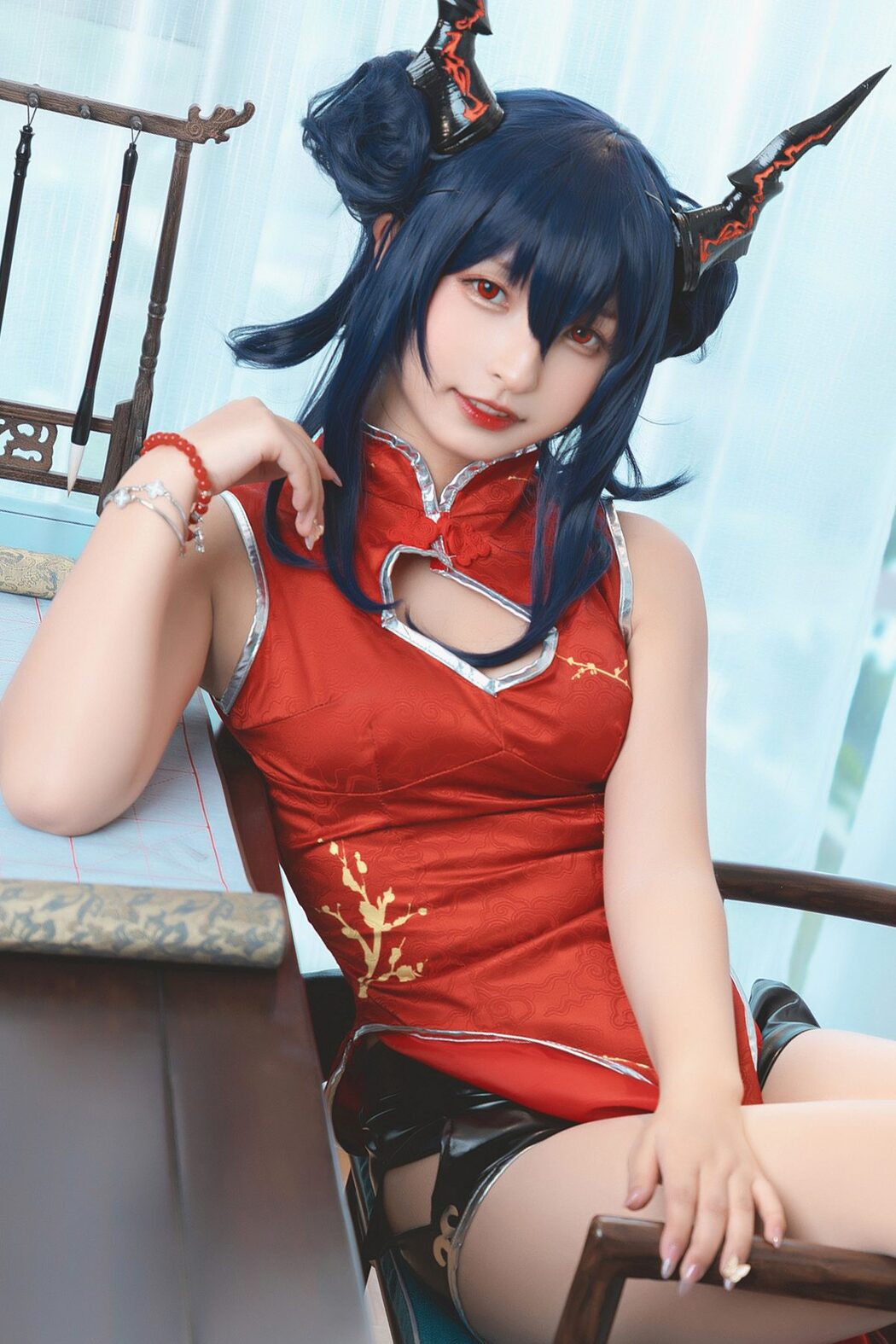 Coser@神楽坂真冬 Vol.063 绝对企画-陈And妖刀姬cos 刀ノ語 Part3 Cover Photo