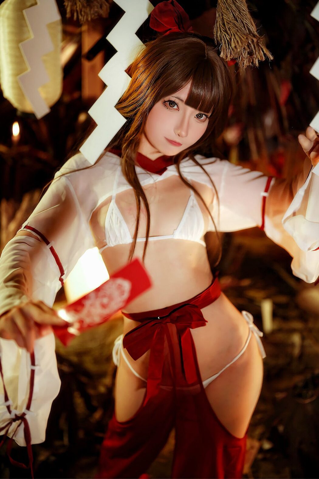 Coser@是三不是世w No.027 祈福巫女 Cover Photo