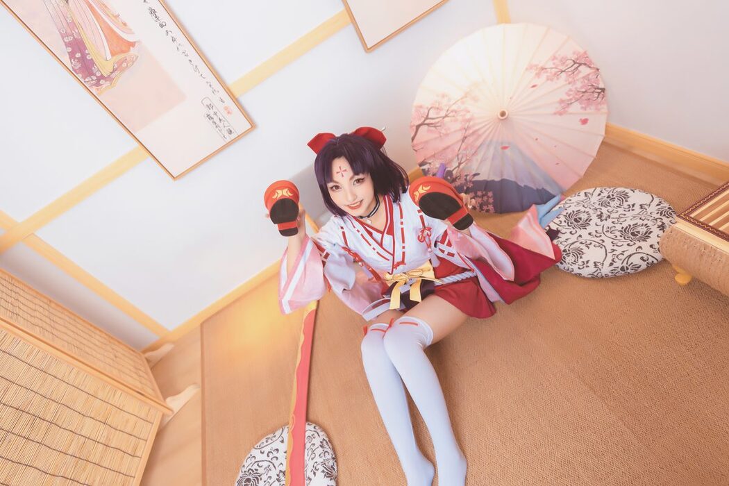 Coser@神楽坂真冬 Vol.063 绝对企画-陈And妖刀姬cos 刀ノ語 Part1