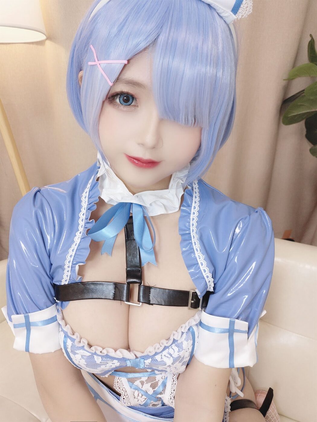 Coser@日奈娇 – 蕾姆蓝色护士