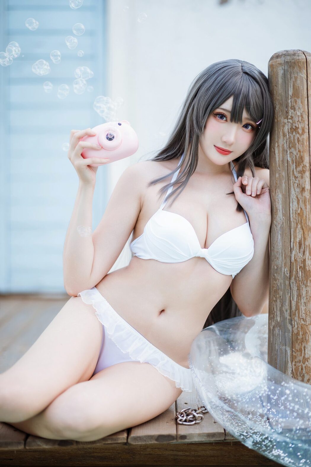 Coser@瓜希酱 – 樱岛麻衣 – 泳装