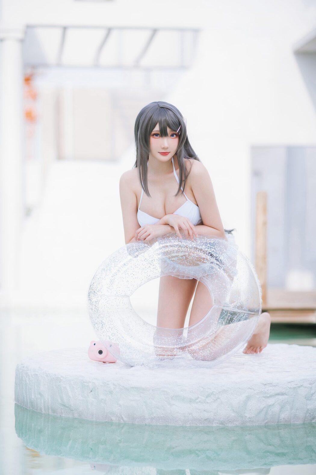 Coser@瓜希酱 – 樱岛麻衣 – 泳装