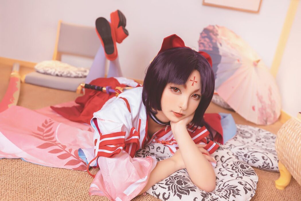 Coser@神楽坂真冬 Vol.063 绝对企画-陈And妖刀姬cos 刀ノ語 Part2