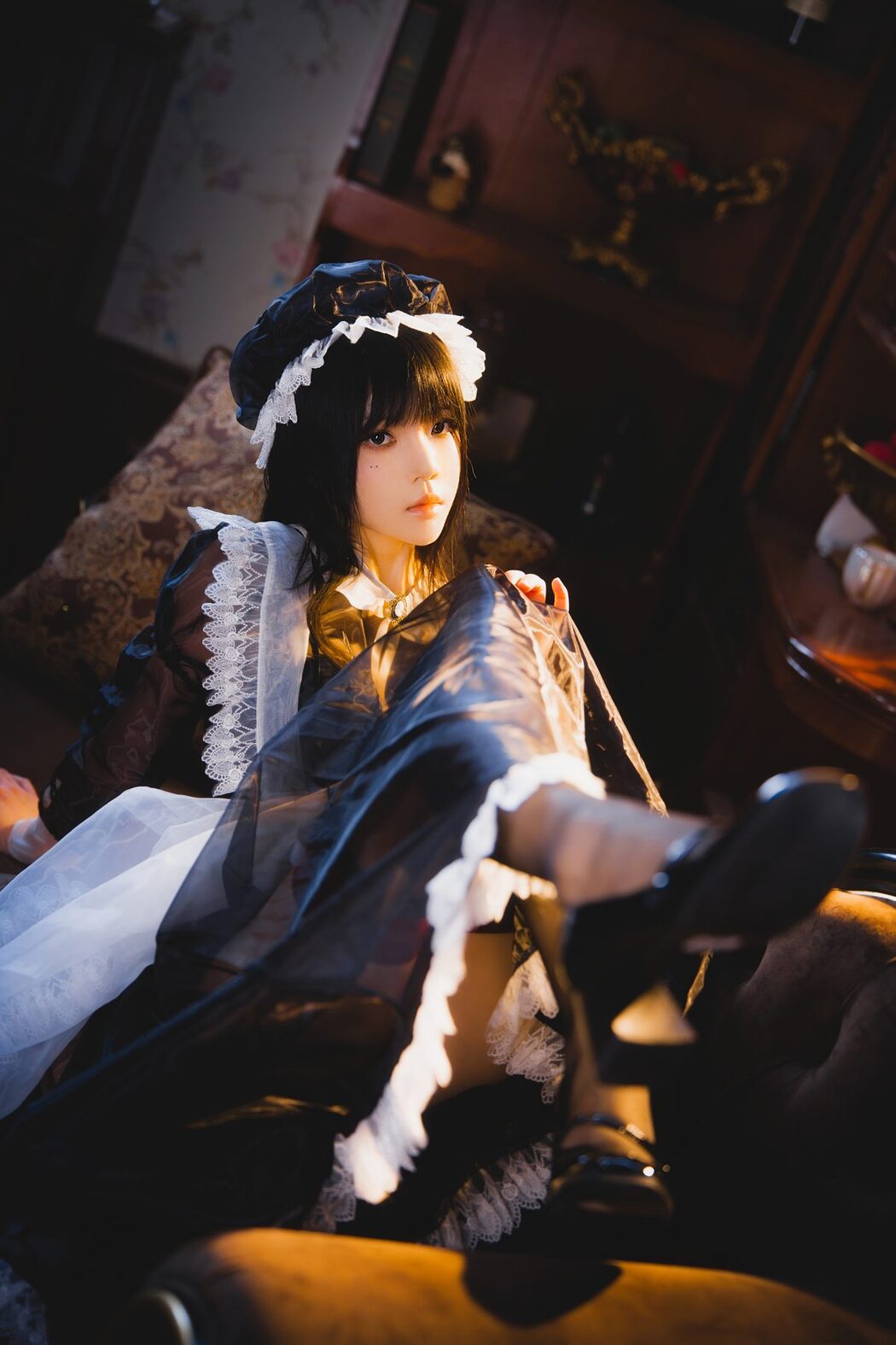 Coser@桜桃喵 – 透明女仆