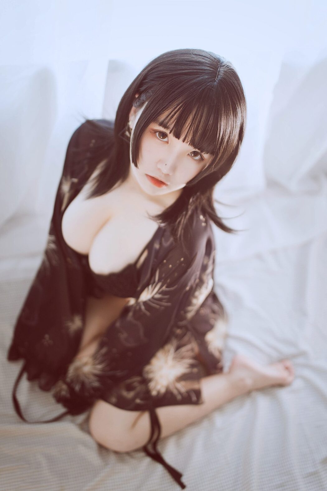 Coser@阿半今天很开心 – 黑色吊带