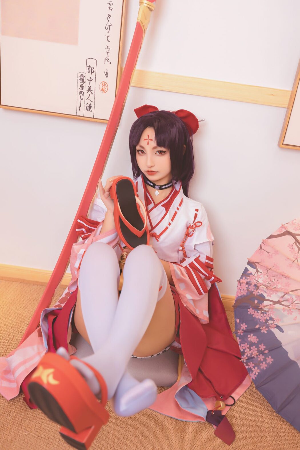 Coser@神楽坂真冬 Vol.063 绝对企画-陈And妖刀姬cos 刀ノ語 Part1