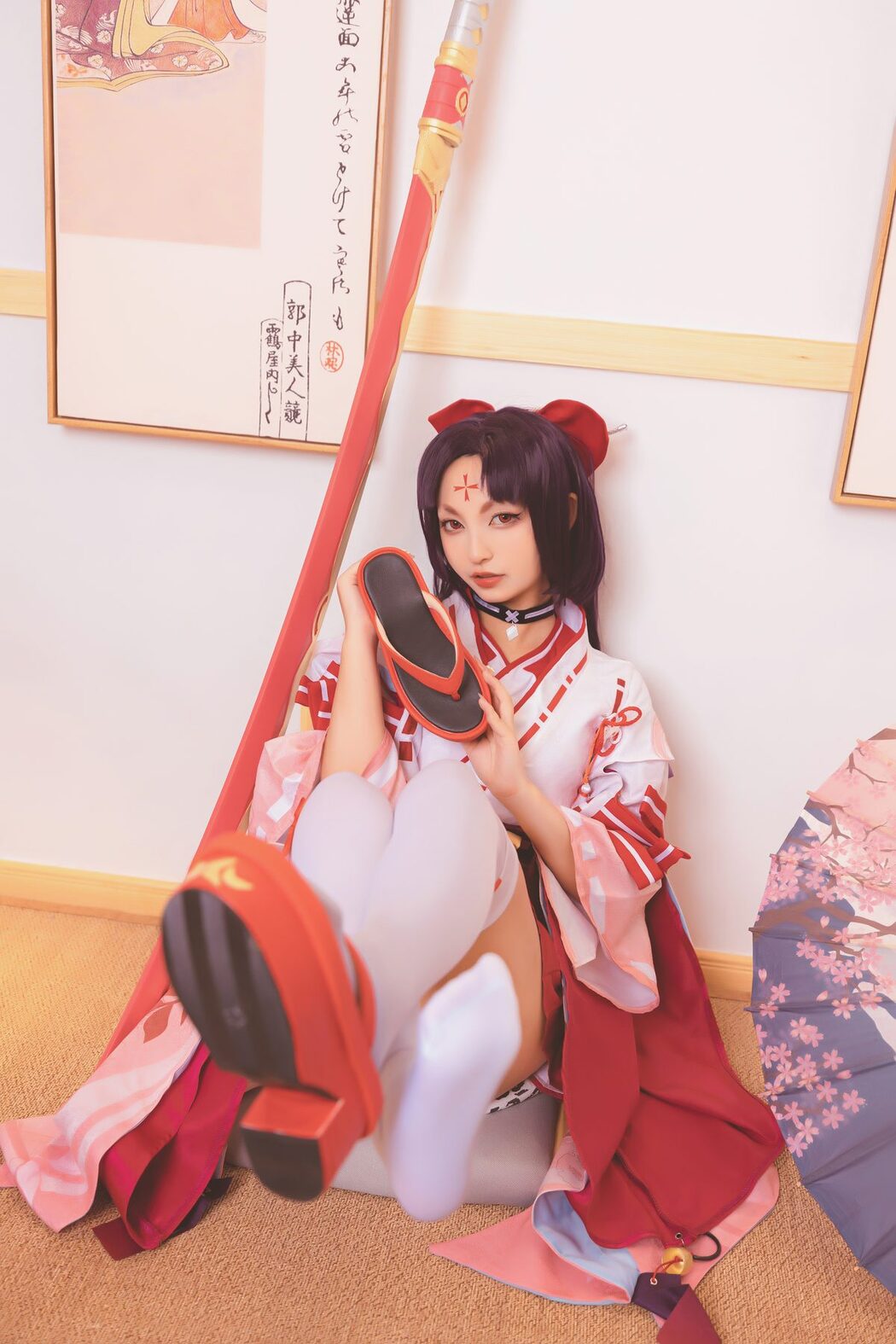 Coser@神楽坂真冬 Vol.063 绝对企画-陈And妖刀姬cos 刀ノ語 Part1