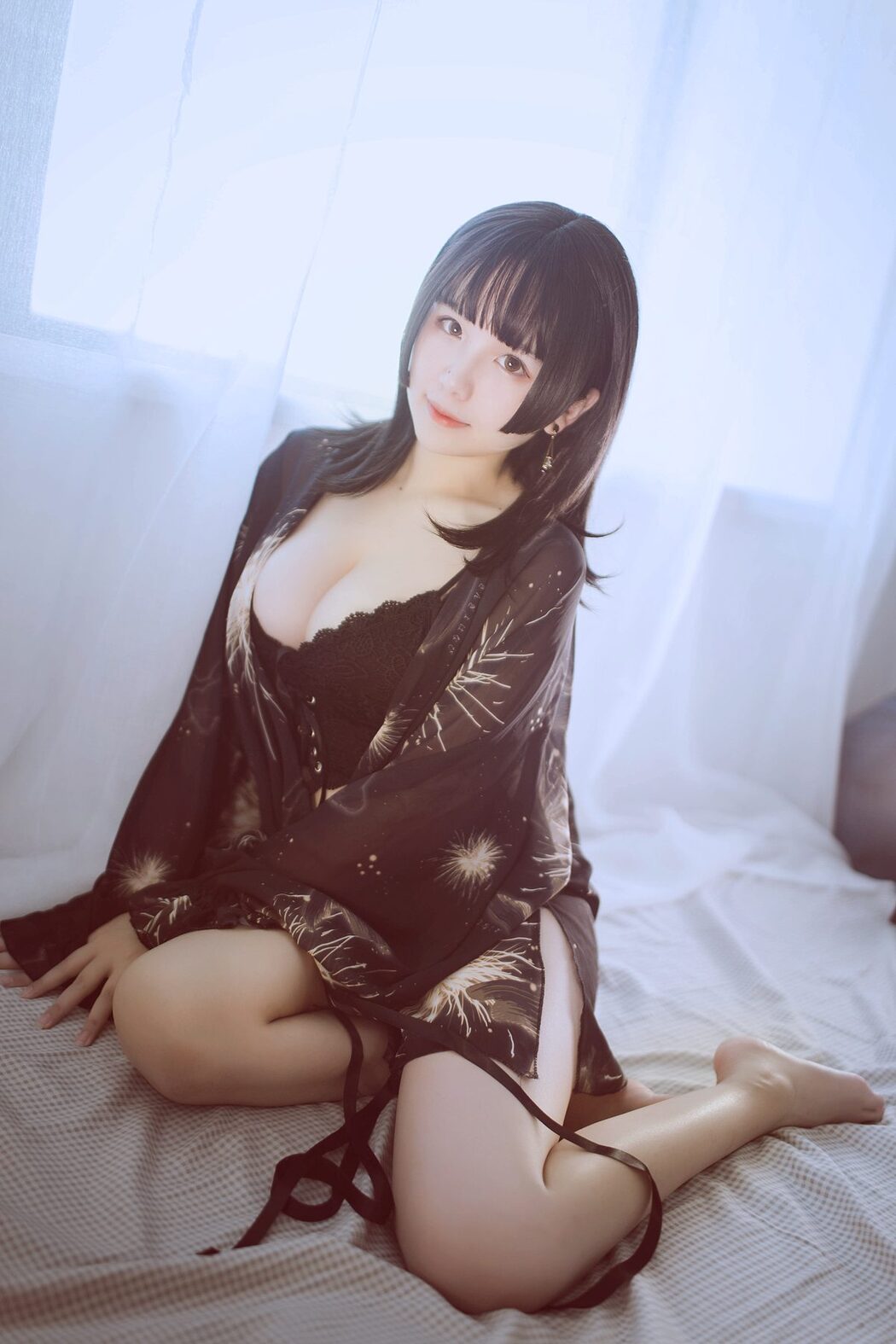 Coser@阿半今天很开心 – 黑色吊带