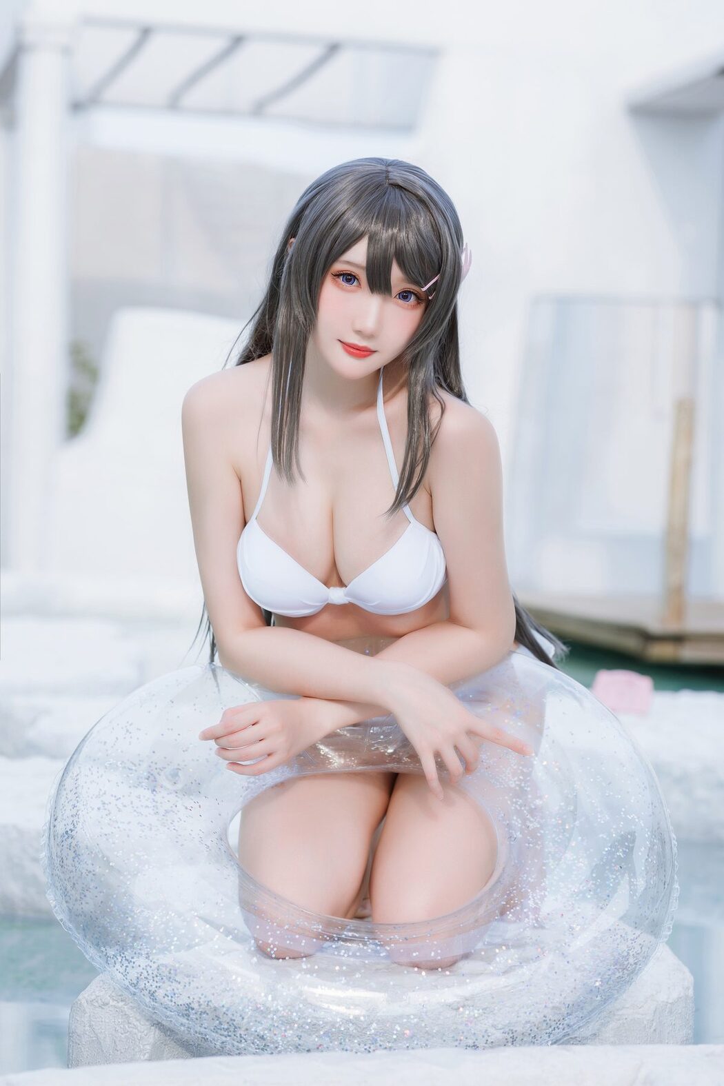 Coser@瓜希酱 – 樱岛麻衣 – 泳装