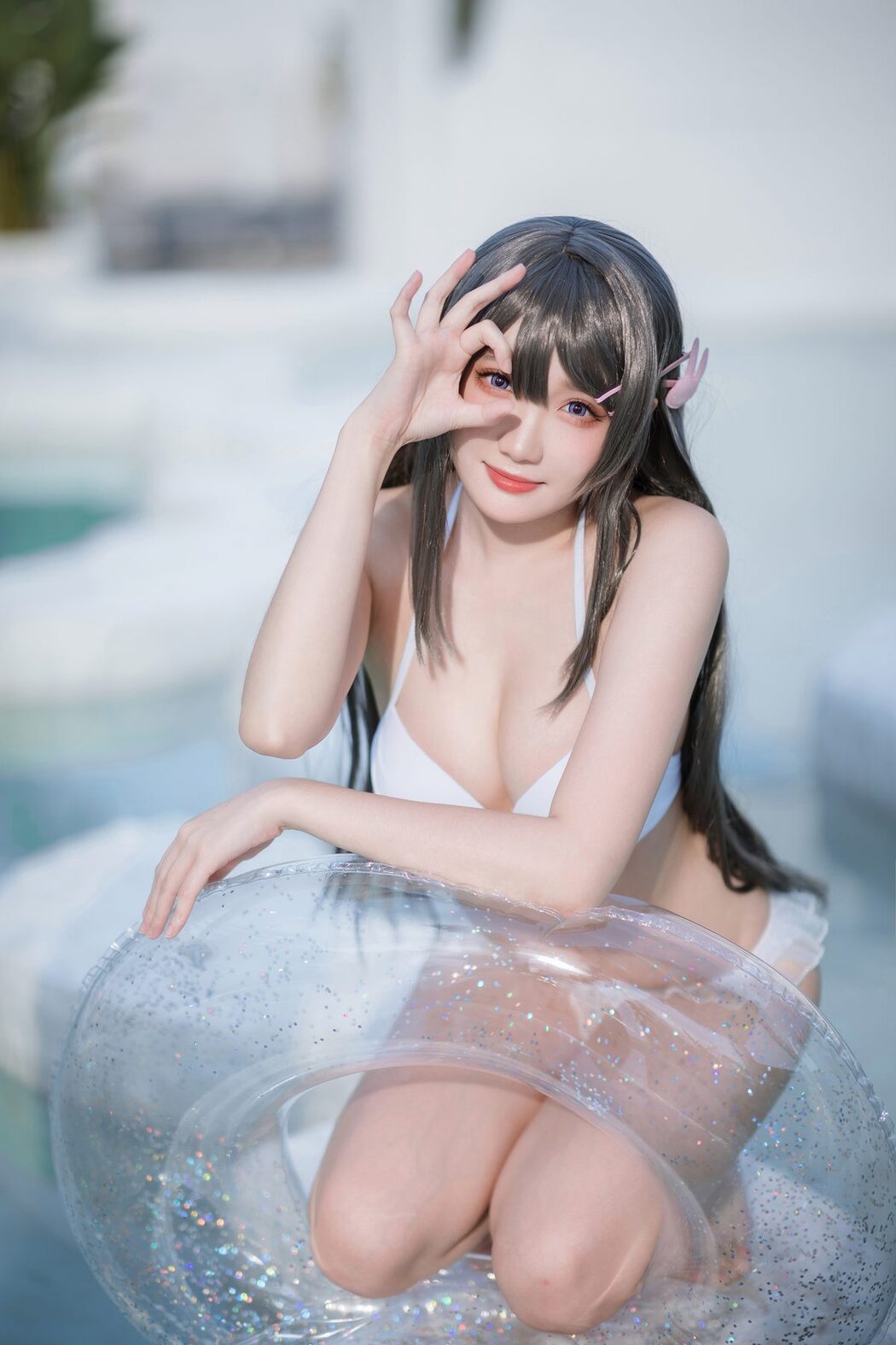 Coser@瓜希酱 – 樱岛麻衣 – 泳装