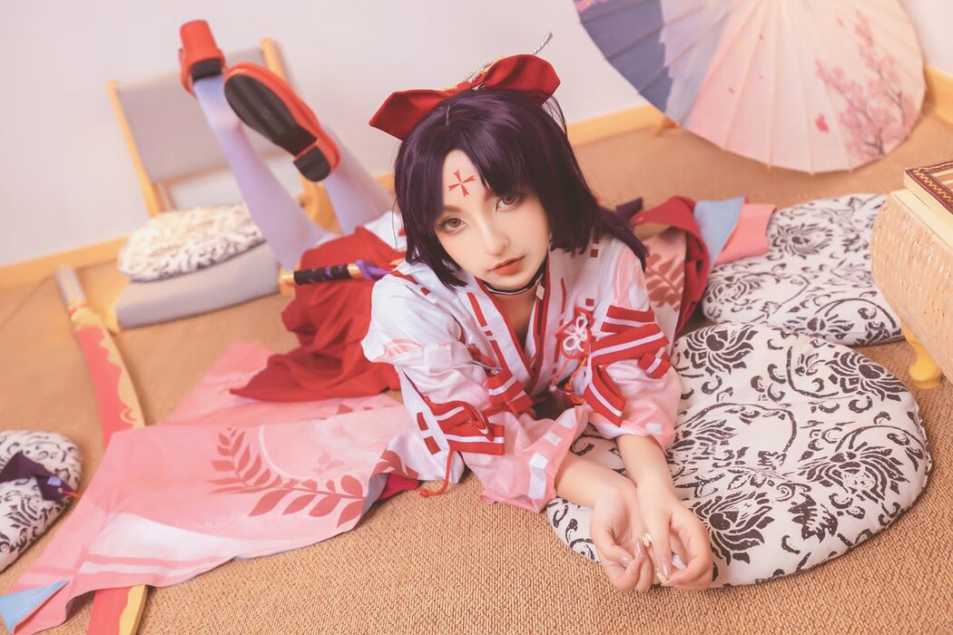 Coser@神楽坂真冬 Vol.063 绝对企画-陈And妖刀姬cos 刀ノ語 Part2