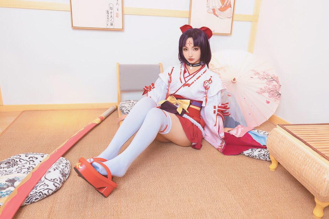 Coser@神楽坂真冬 Vol.063 绝对企画-陈And妖刀姬cos 刀ノ語 Part1