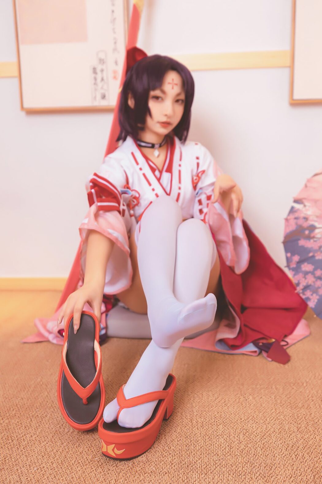 Coser@神楽坂真冬 Vol.063 绝对企画-陈And妖刀姬cos 刀ノ語 Part1