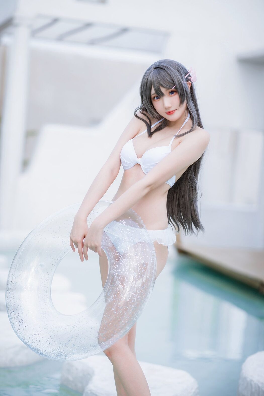 Coser@瓜希酱 – 樱岛麻衣 – 泳装