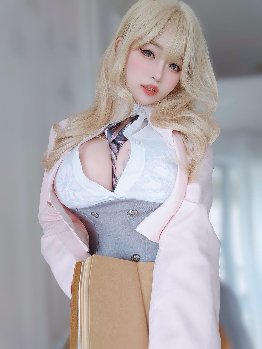 Coser@女主K – 催眠傲娇的前辈