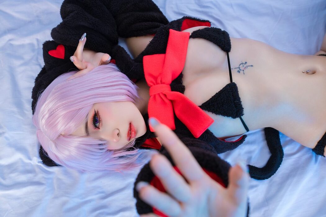 Coser@UmekoJ – Mashu Black Cat Fate Grand Order